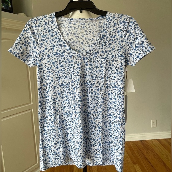Caslon new with tags size extra small top office casual blue - Picture 1 of 11